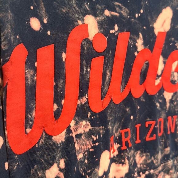 KA Knights Apparel Women’s Wildcats Arizona Acid Wash Long Sleeve T-Shirt Small‎ - Picture 12 of 12